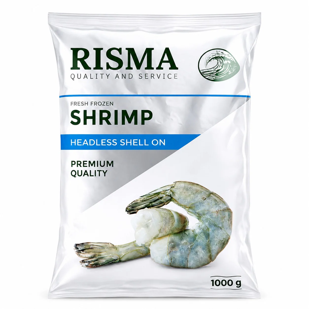 Креветка королевская 16-20 с/м б/г в панцире "RISMA"