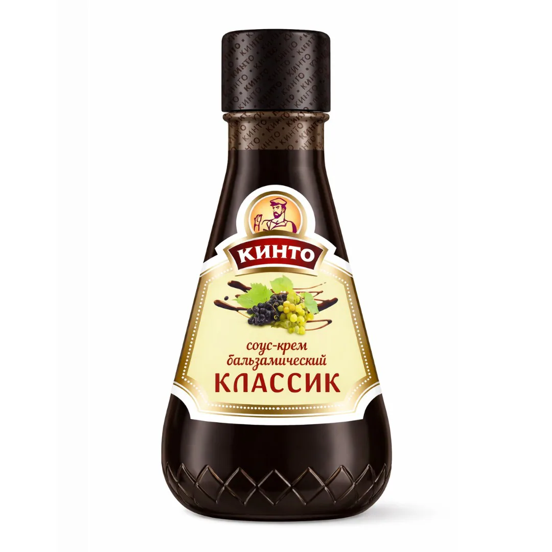 Соус-крем Бальзамический Классик ТМ "Кинто" 195 гр