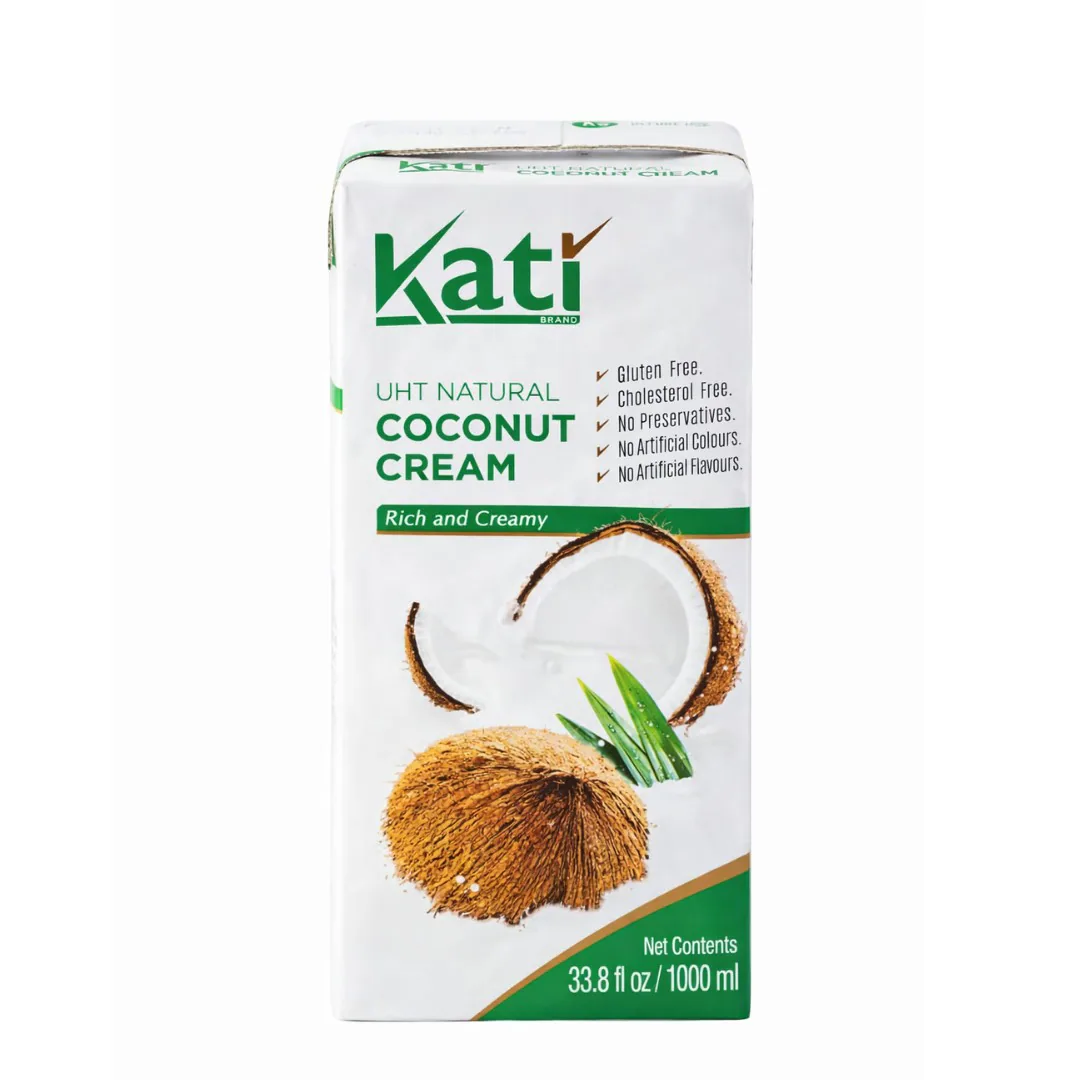 Кокосовые сливки "KATI" 1 л, Tetra Pak