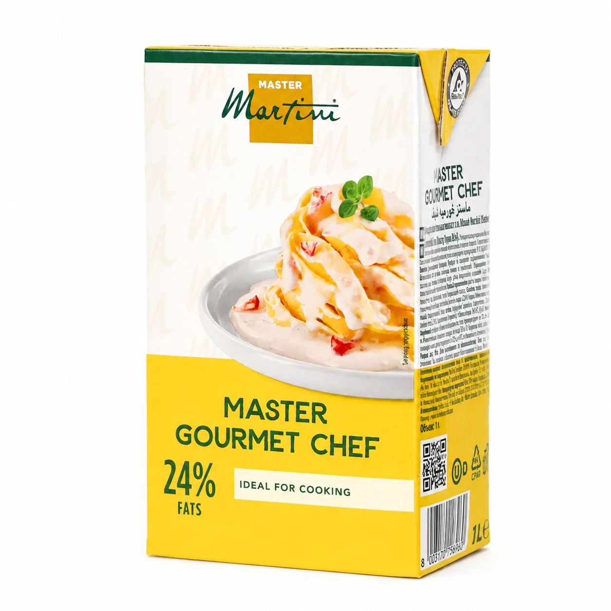 Сливки "Master Gourmet Chef", 24%, 1 л