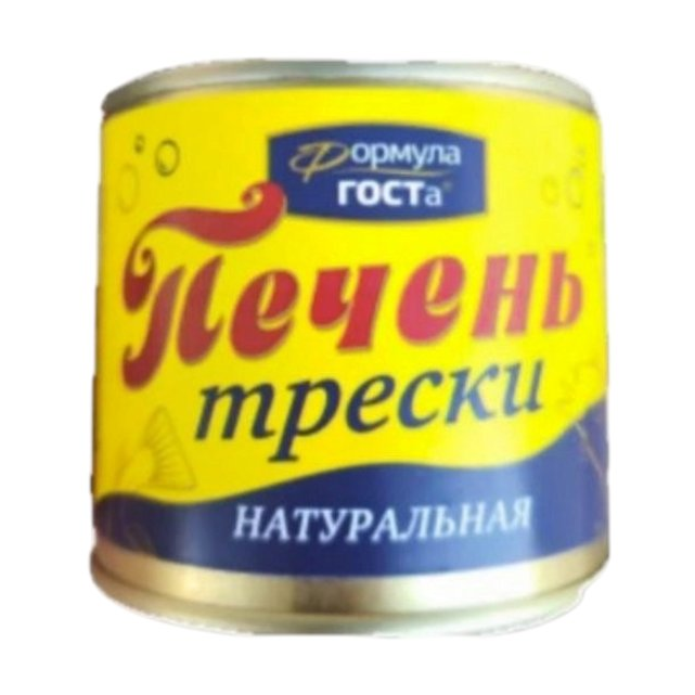 Печень трески натуральная «Формула ГОСТа», 220 г