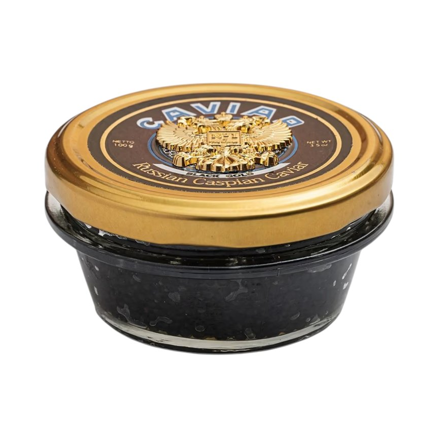 Икра зернистая осетровых рыб Black Gold, 100 г