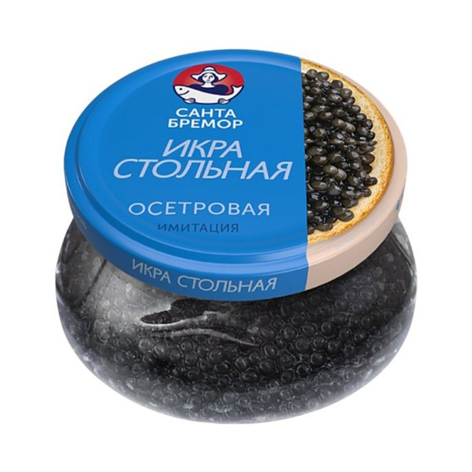 Икра «Стольная» осетровая, имитация, 230 г