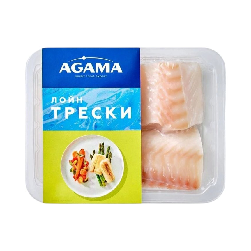 Лоин трески AGAMA, вес упаковка 400 гр