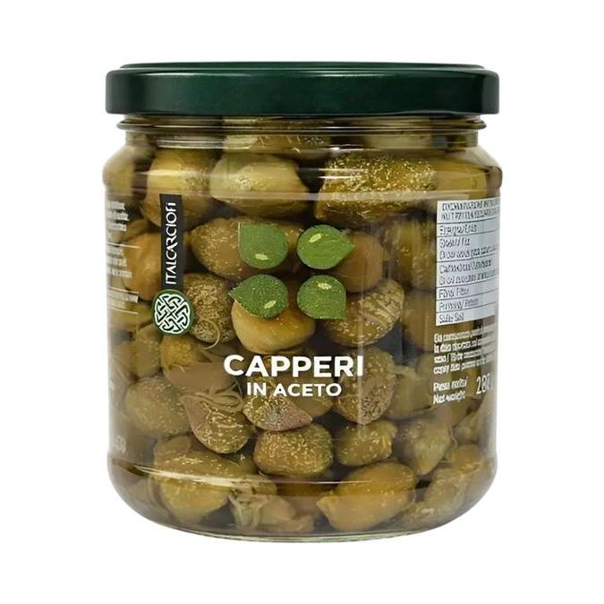 Каперсы ItalCarciofi в винном уксусе, 180 мл
