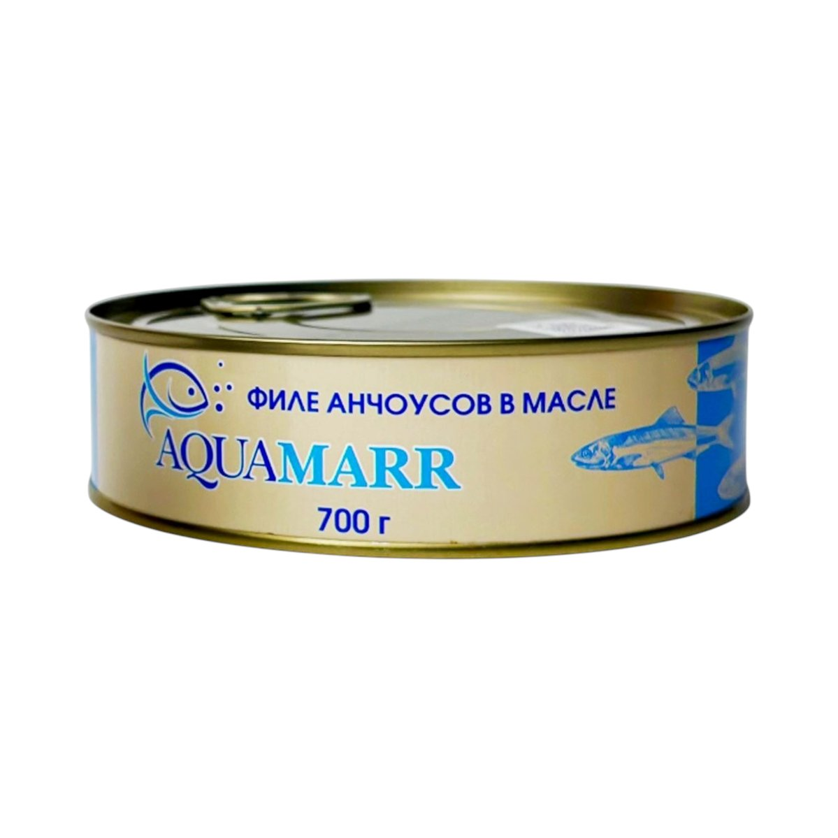 Филе анчоусов Aquamarr в масле, 700 г
