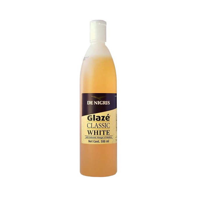 Белый бальзамический соус-крем De Nigris Glazé Classic White, 500 мл